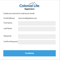 Registration Page Sample